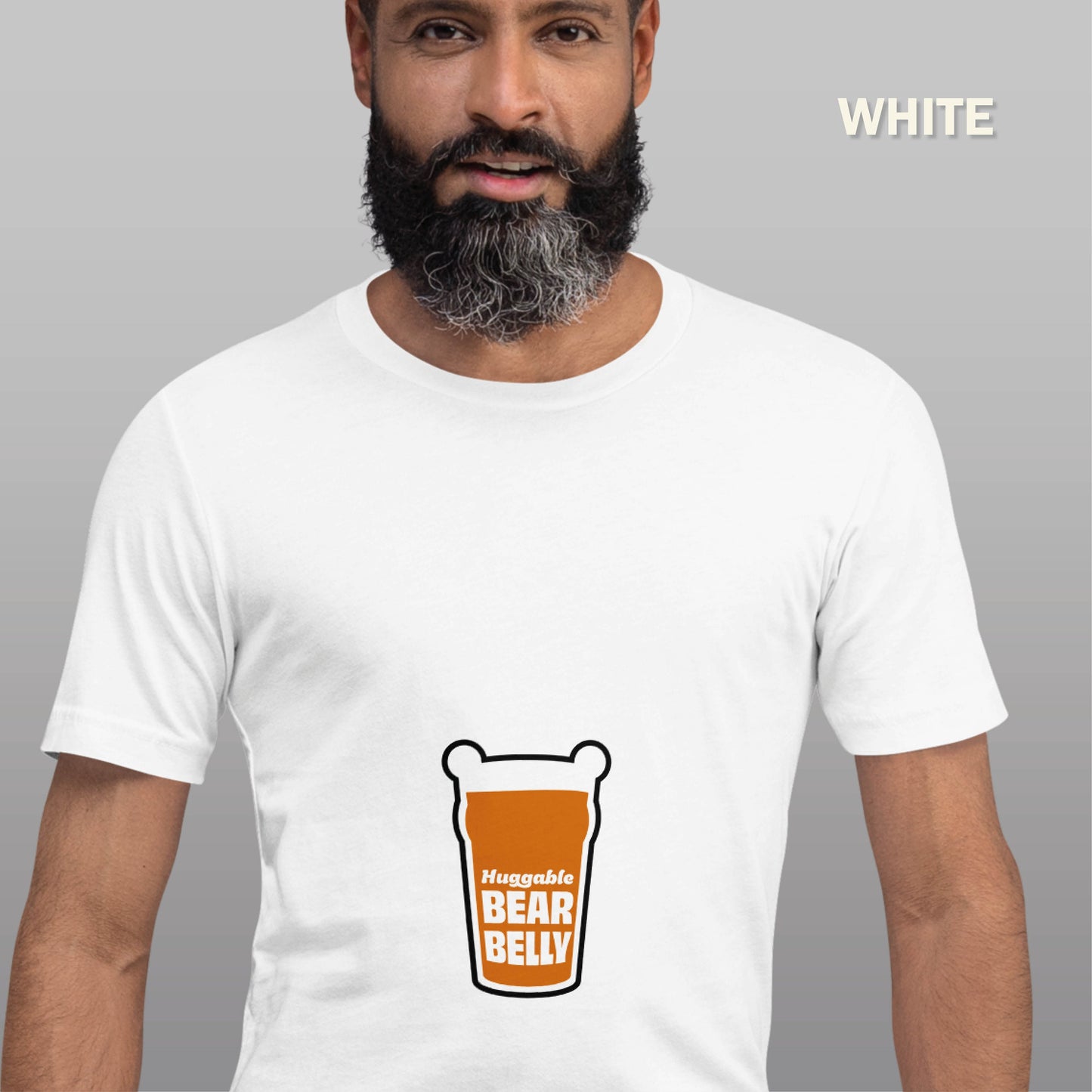 HUGGABLE BEAR BELLY shirt perfect gift for him tee best gay bear shirt ever