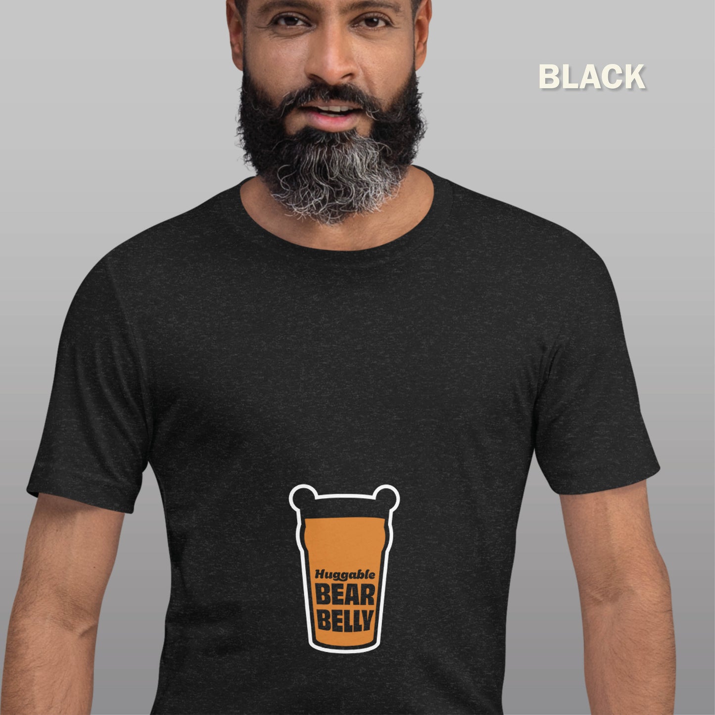 HUGGABLE BEAR BELLY shirt perfect gift for him tee best gay bear shirt ever